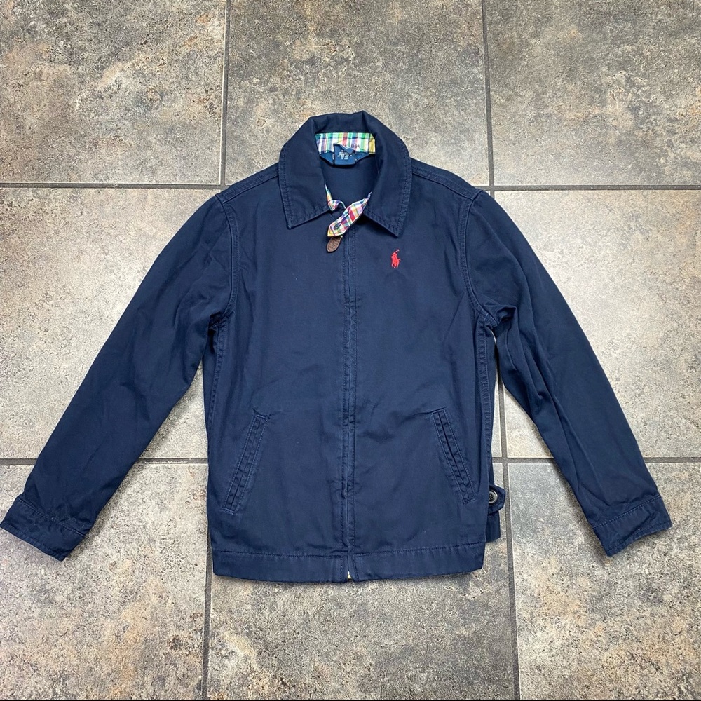 Boy’s/Kid’s Vintage Polo Ralph Lauren Full Zip Basic Jacket Size 7